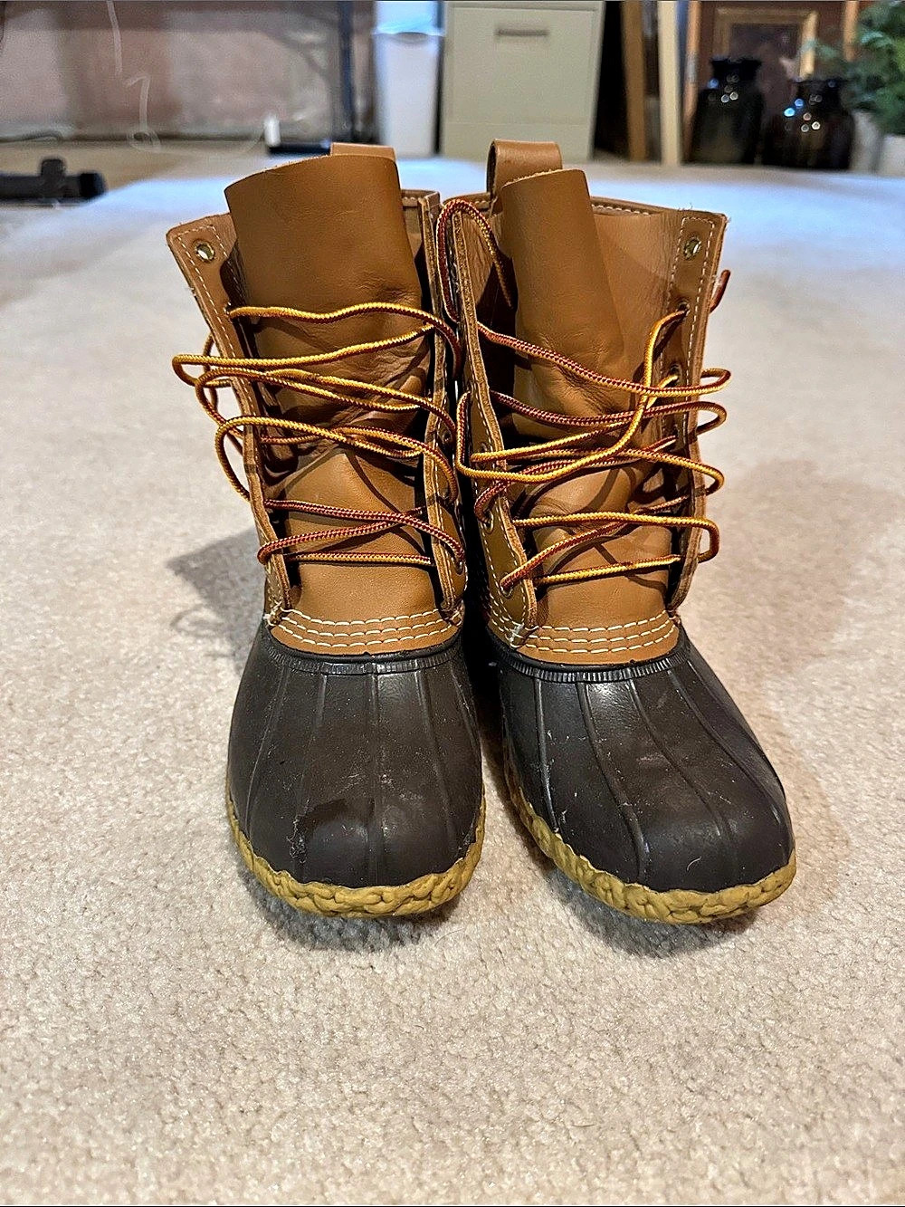 L.L.Bean Boots Brown & Black US 6